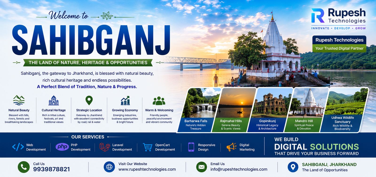 Rupesh Technologies — Web Development Services in Sahibganj