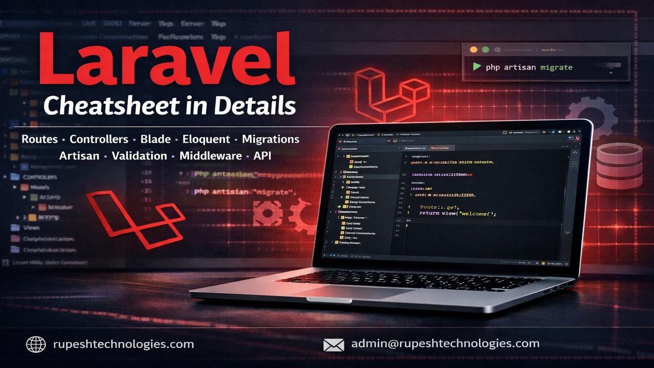 Laravel Cheatsheet