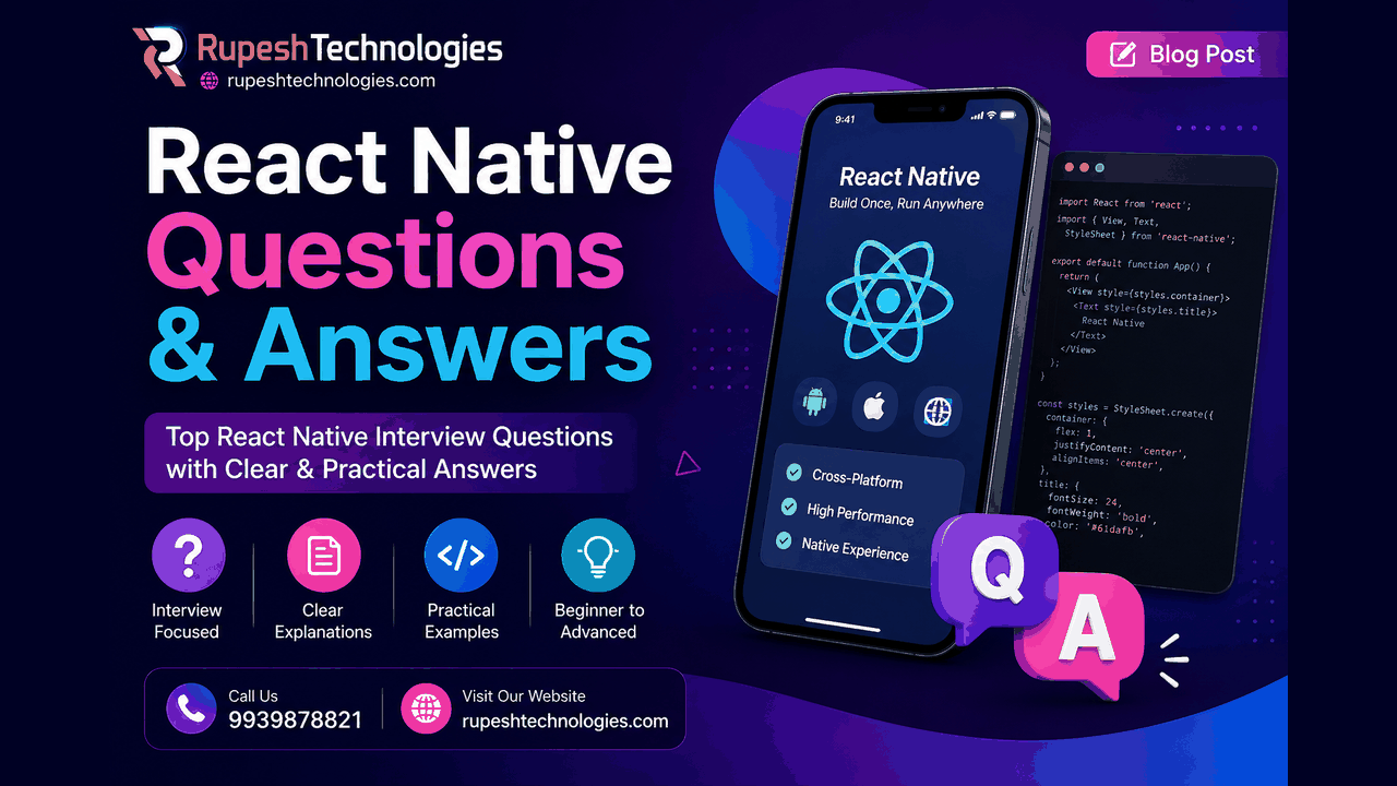 React Native  Complete Guide